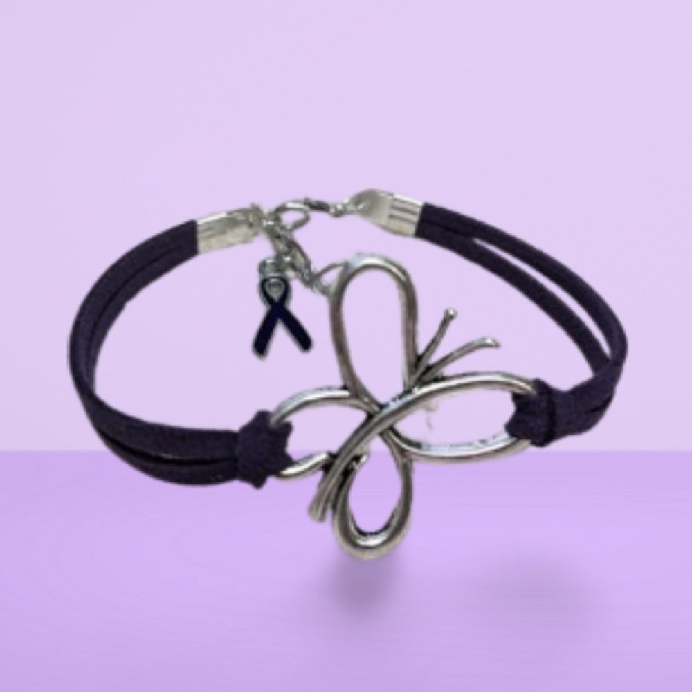 Domestic Abuse Butterfly Bracelet